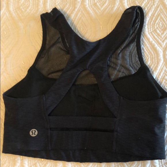 Lululemon size 2 sports bra navy and black - Picture 3 of 5